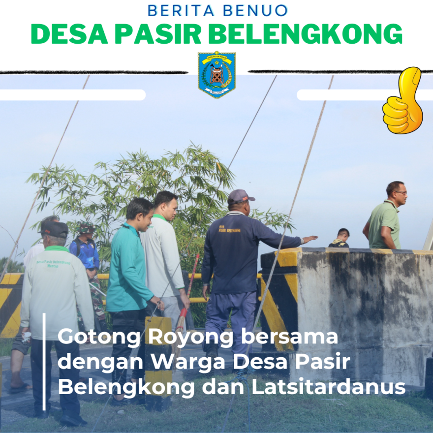 Kegiatan Gotong Royong Desa Pasir Belengkong